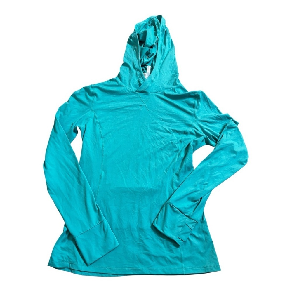 Fabletics phoenix Teal Long Sleeve Hoodie size Small